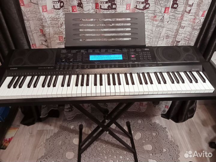 Синтезатор casio wk-500
