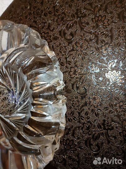 Пепельница Чехословакия Хрусталь