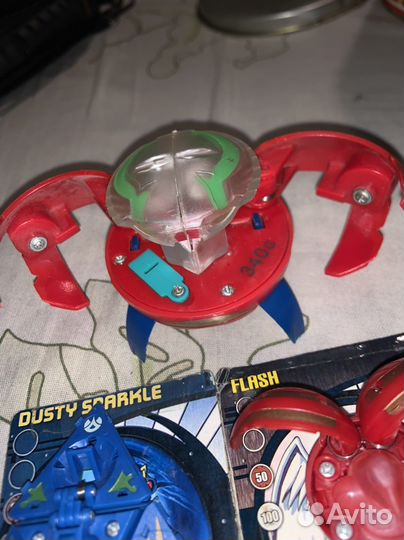 Бакуганы с карточками