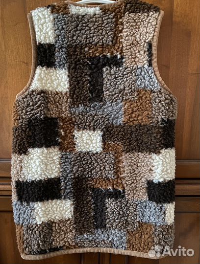 Жилет шерсть, унисекс, 46