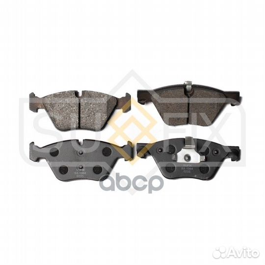 Колодки тормозные дисковые перед прав/лев S