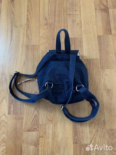 Джинсовый рюкзачек для девочки