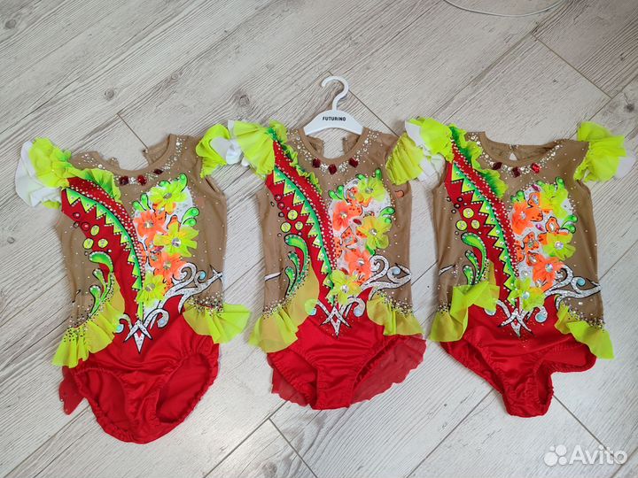 Купальники для гимнастики 2-6 шт