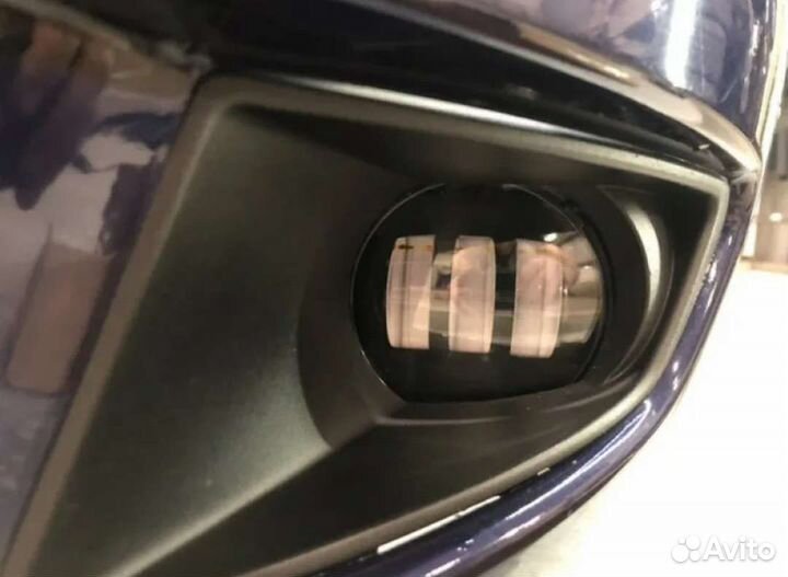 Туманки Птф Лада приора LeD светодиодные