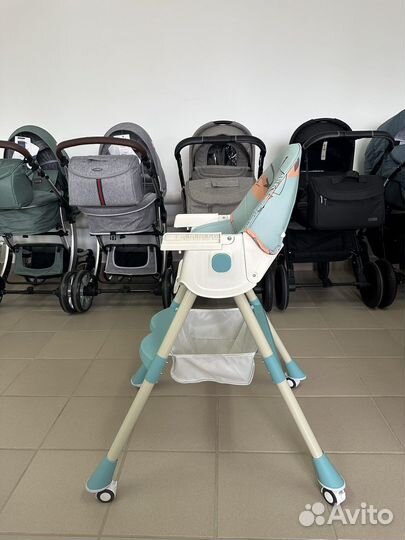 Стульчик для кормления Luxmom Q2 с принтом