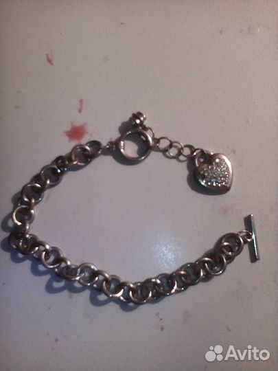 Чокер с цепями и браслет