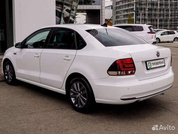 Volkswagen Polo 1.6 МТ, 2019, 96 145 км