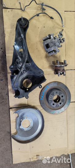 Задний тормозной диск mitsubishi outlander gf