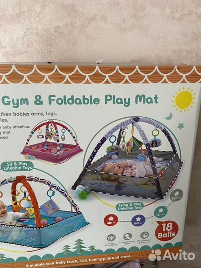 Развивающий коврик