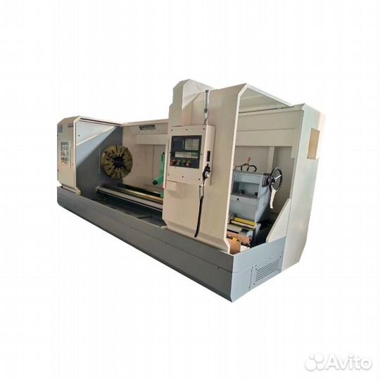 Токарный станок с чпу QK1335 рмц 3000 мм