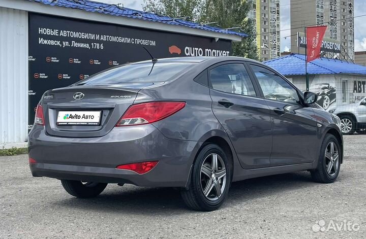 Hyundai Solaris 1.4 МТ, 2014, 54 400 км