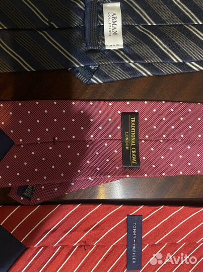 Галстук мужской Armani, TommyHilfiger,другие марки