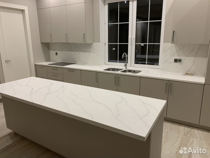 Столешница из искусственного камня, акрил 1 q-2466