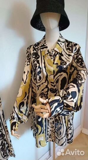 Новая блузка Marina Rinaldi p25 шëлк