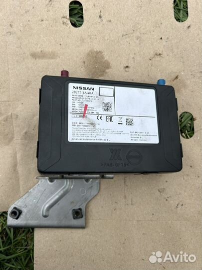 Блок эра глонасс комплект Nissan Almera G15