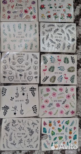 Наклейки для маникюра (27 шт.)