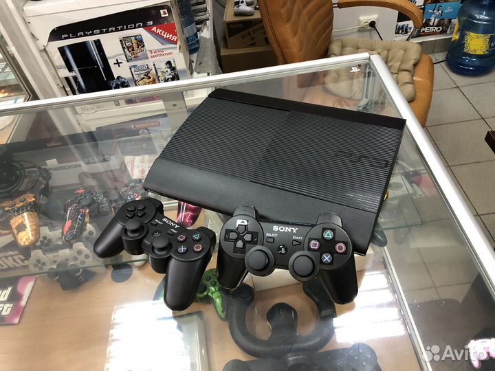 Sony PS3 Super Slim и 80 игр