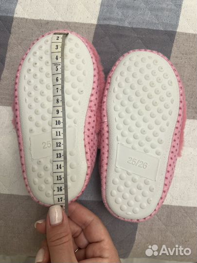Тапочки детские для девочки 25/26