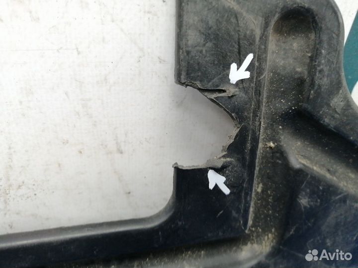 Направляющая воздушного потока дефлектор радиатора