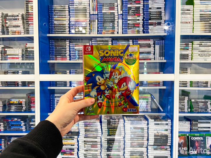 Sonic mania plus nintendo switch (новый)