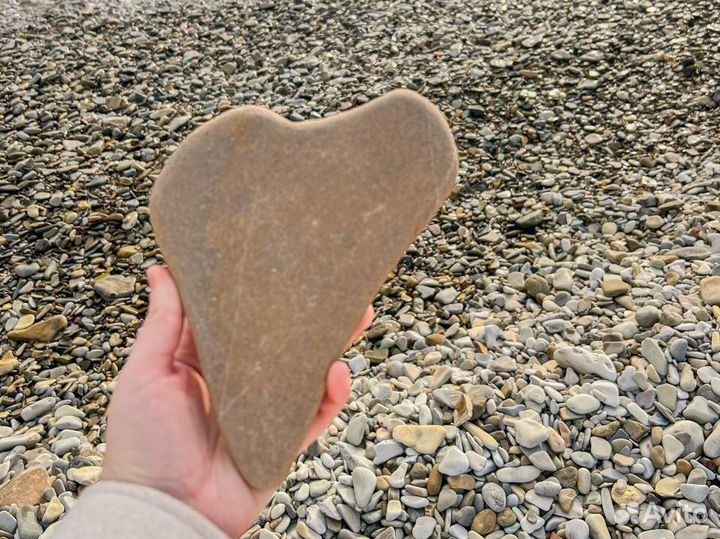 Морские камни сердечко