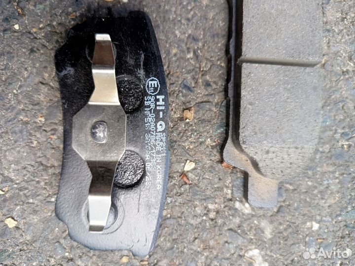 Тормозные колодки задние