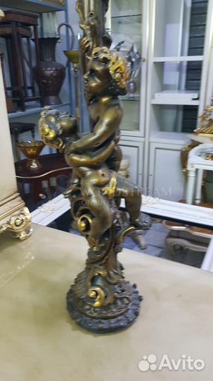 Лампа настольная. Винтаж. Антиквариат