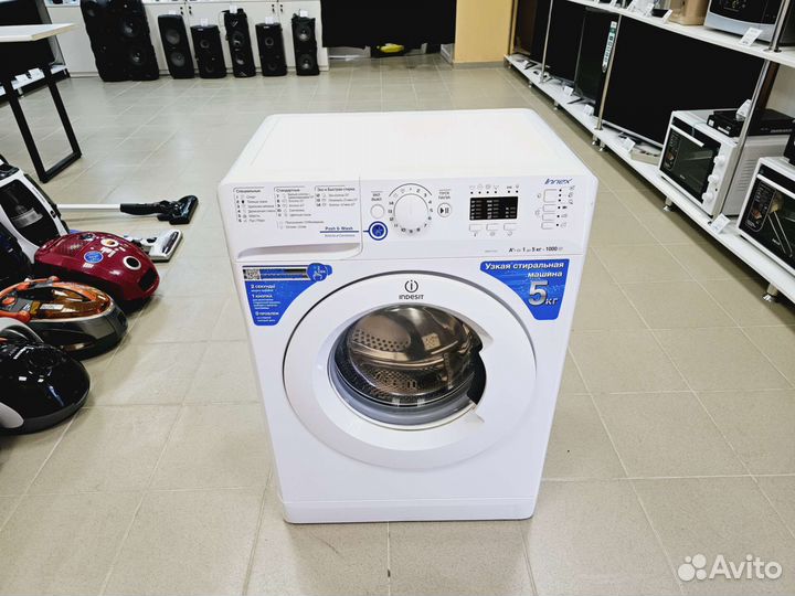 Стиральная машинка Indesit 5кг/1000об (Чап50)