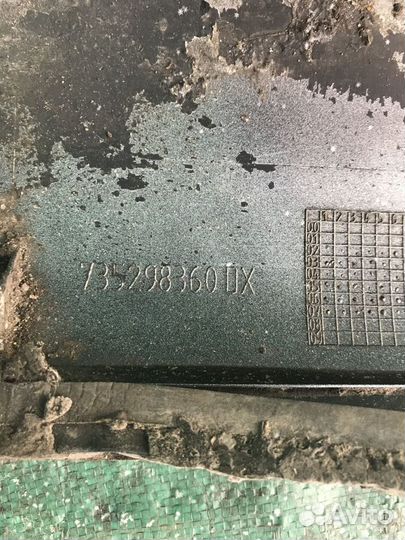 Накладка порога наруж правая Fiat Albea 2008-2012