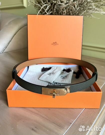 Новые ремень Hermes Kelly оригинал