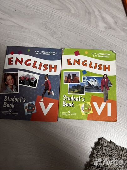 Student's Book V и VI Afanasyeva и Vereshchagina