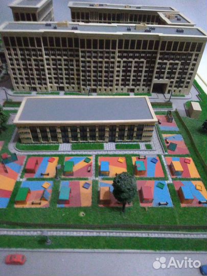 Макет домов ул.Бухвостова Москва