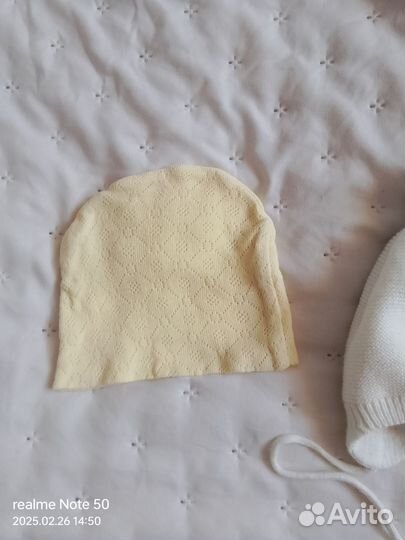 Шапка для новорождённых