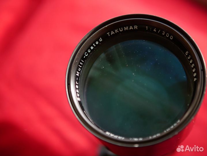Super Multi Coated takumar 300mm f4 шикарный м42