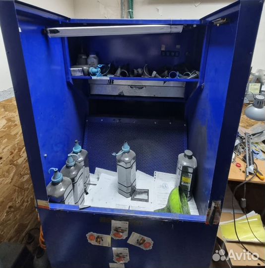 Заправочная станция для очистки картриджей