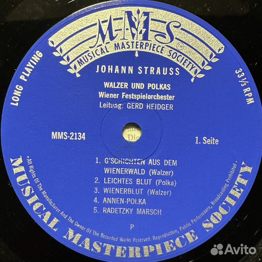 Иоганн Штраус – Вальс и полька (Европа)