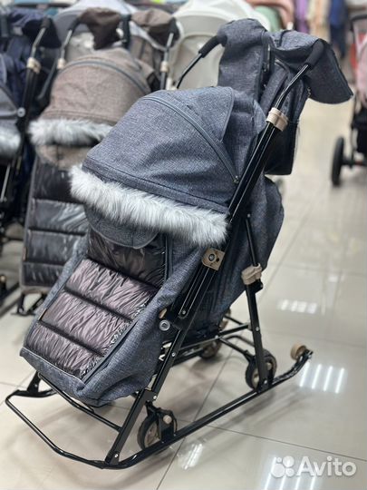 Коляска санки