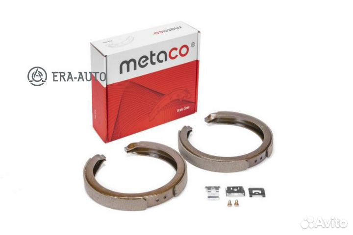 Metaco 3030-004 Колодки ручного тормоза к-кт Ssang Yong Kyron (2005-2015), Mazda CX 7 (2007-2012)