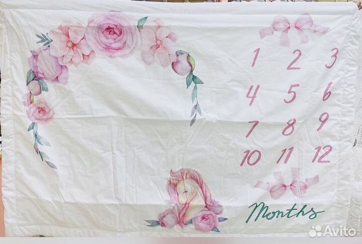 Плед детский для фотосессий