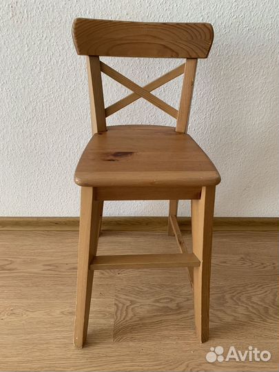 Детский стульчик IKEA из дерева