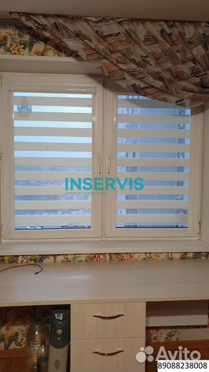 Шторы плиссе на пластиковые окна