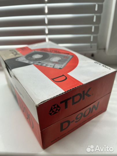 Аудиокассеты TDK D90 блок 10шт