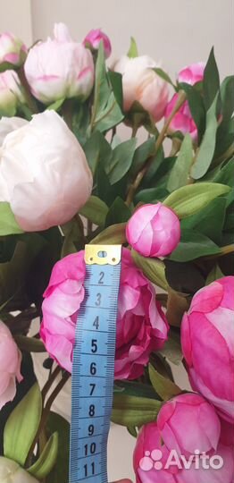 Букет Пионы искусственные для интерьера