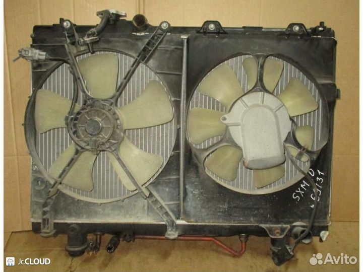 Радиатор основной на toyota ipsum SXM10G 3S-FE