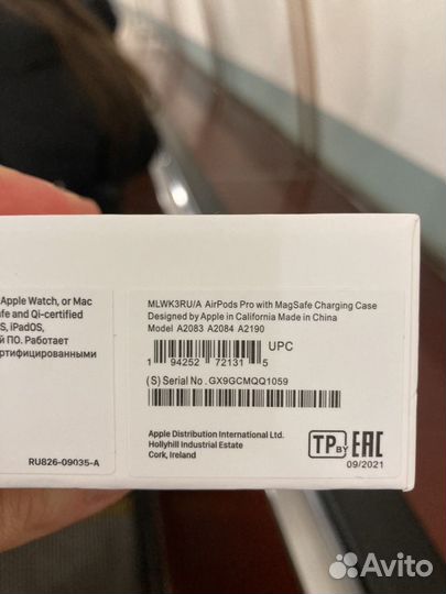 Наушники apple airpods pro реплика