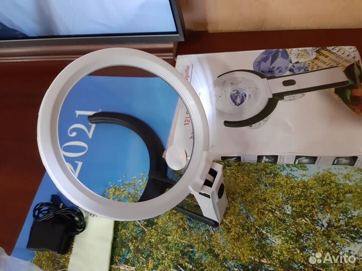 Лупа для чтения 1.8 +5кратное увеличение