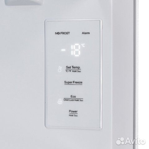 Морозильная камера вертикальная leran FSF 238 W NF