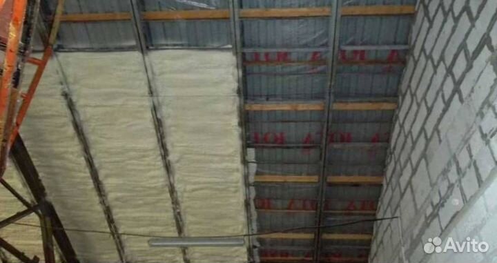 Утепление ангара пенополиуретаном (ППУ)