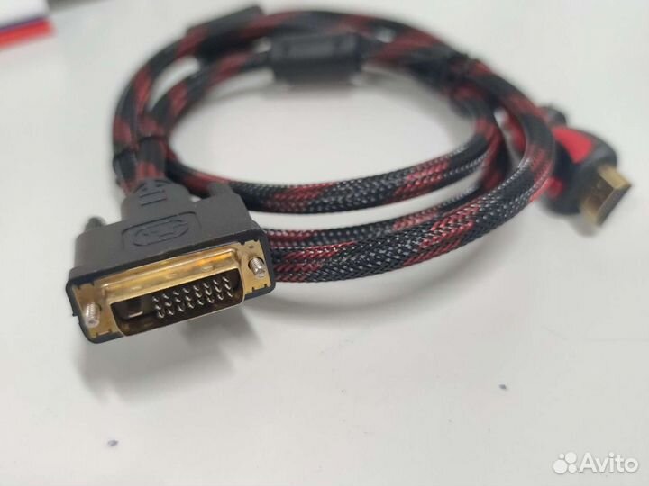 Кабель, провод, шнур hdmi-DVI-D, 1,5М