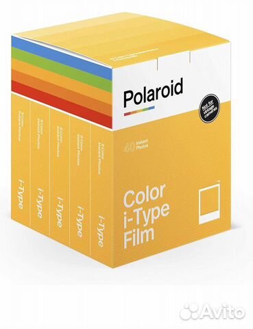 5 картриджей Polaroid i-type новые